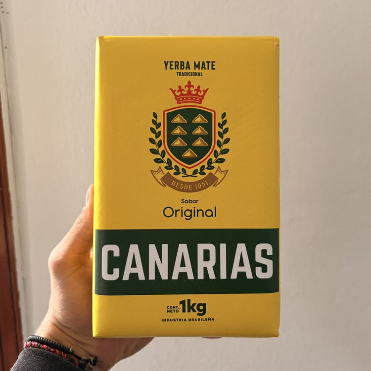 Paquete de yerba mate Canarias de 1 kg